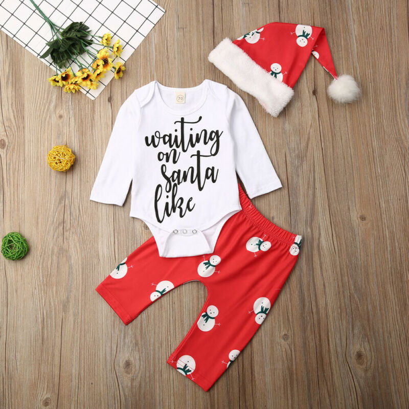 My First Christmas Baby Boy Girl Clothes Sets