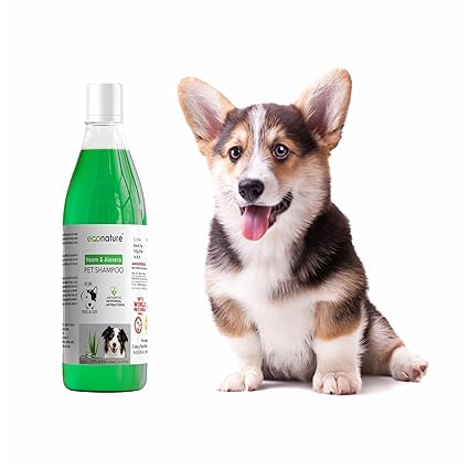 Shampoo for All Dogs & Cats  330ML (Neem & Aloevera)